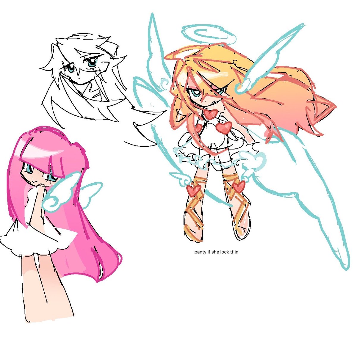 yeahwy's tweet image. ouuugghhh I love their colors
#PaSwG #PantyAndStocking