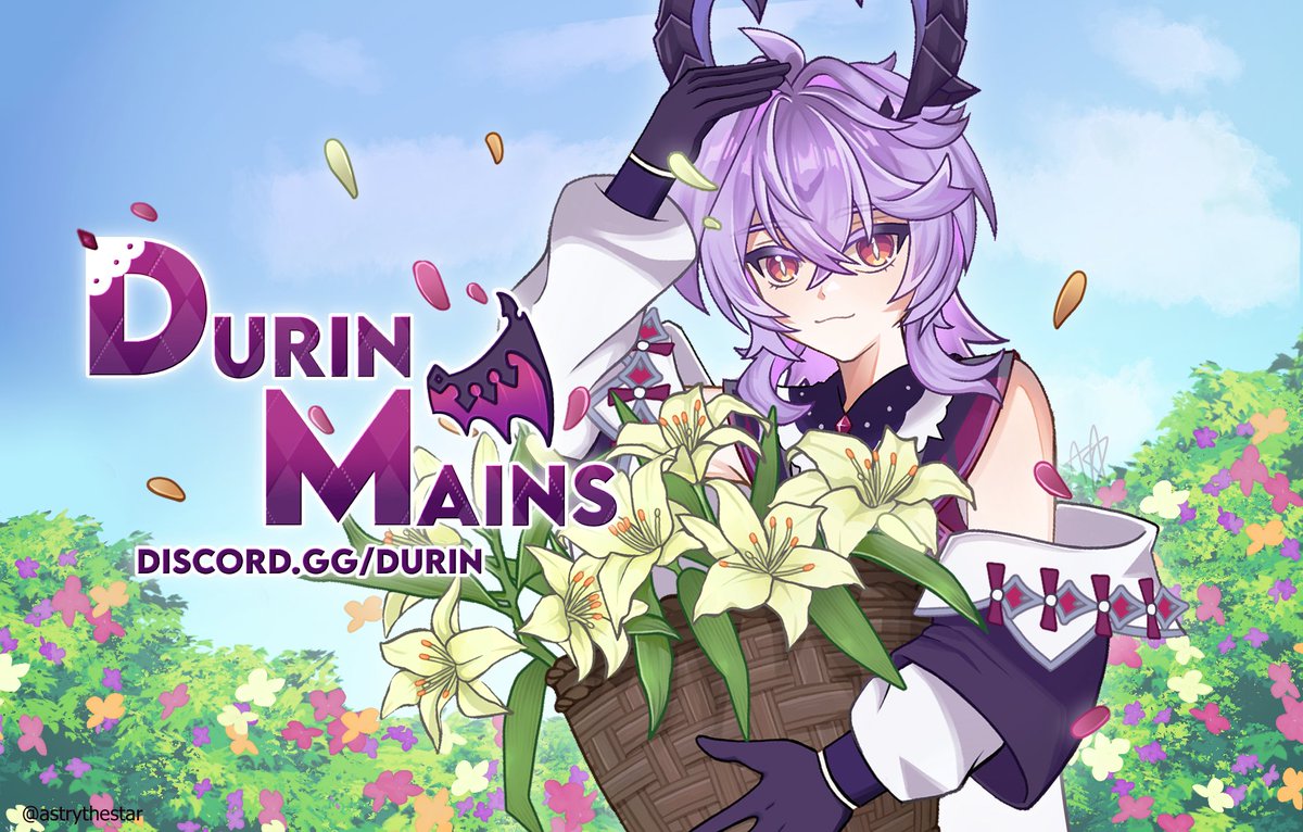 durindays's tweet image. ❧Hii #durin fans!! 

✦Since durin got officially shown in the Nod-Krai trailer i wanted to invite you to be part Durin Mains Server discord.gg/durin !! we got such things as:
↭Durin Emotes !
↭Durin server tag !
♥ + 🔄 appreciated!
#GenshinImpact  #NodKrai