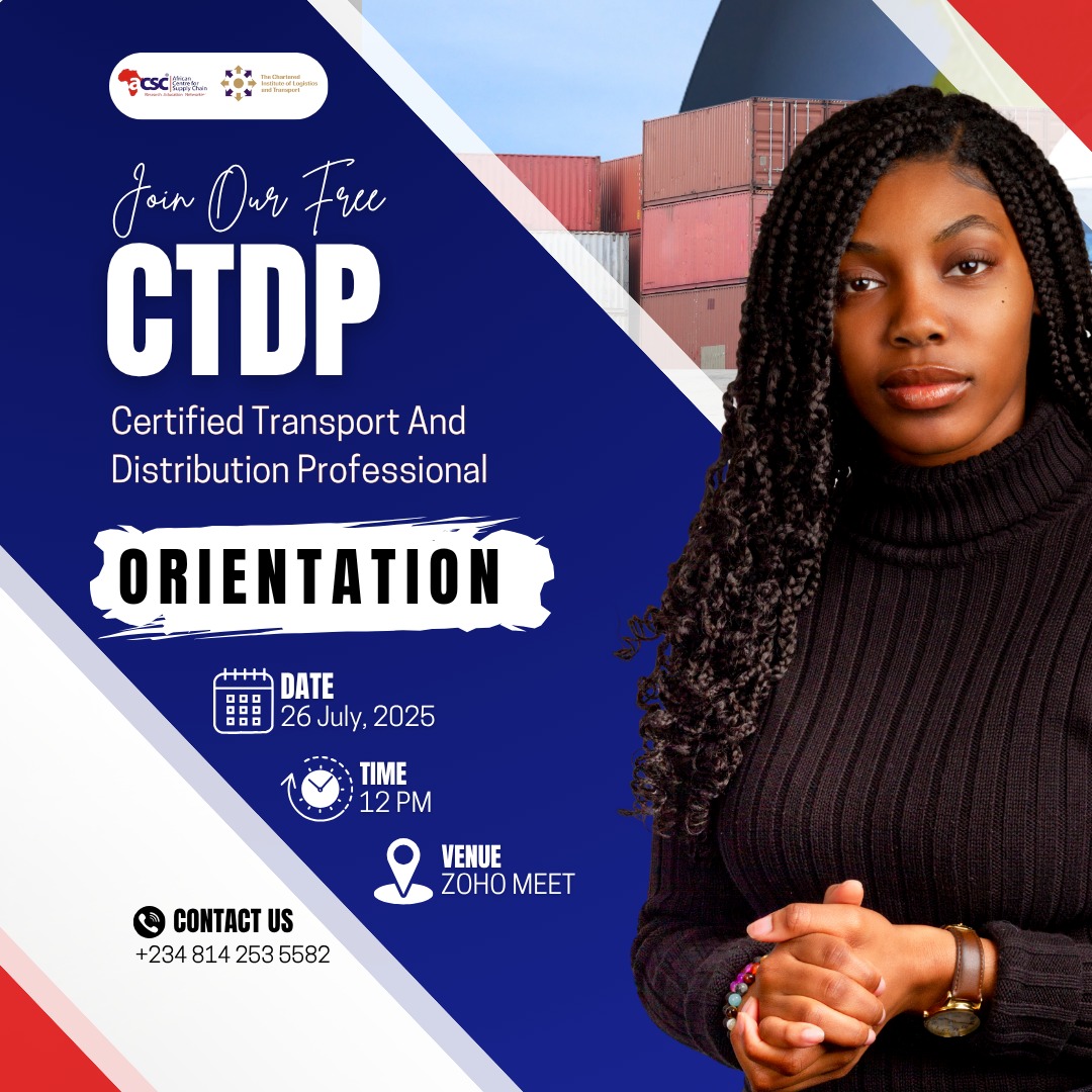 MultimixNG's tweet photo. The wait is finally over! 

The Certified Transport and Distribution Professional (CTDP) is kicking off... And it all starts with a FREE orientation program 

This Saturday, July 26th, 2025
⏰ 12pm
📌 On Zoho meet https://t.co/PJL0LLmJuF