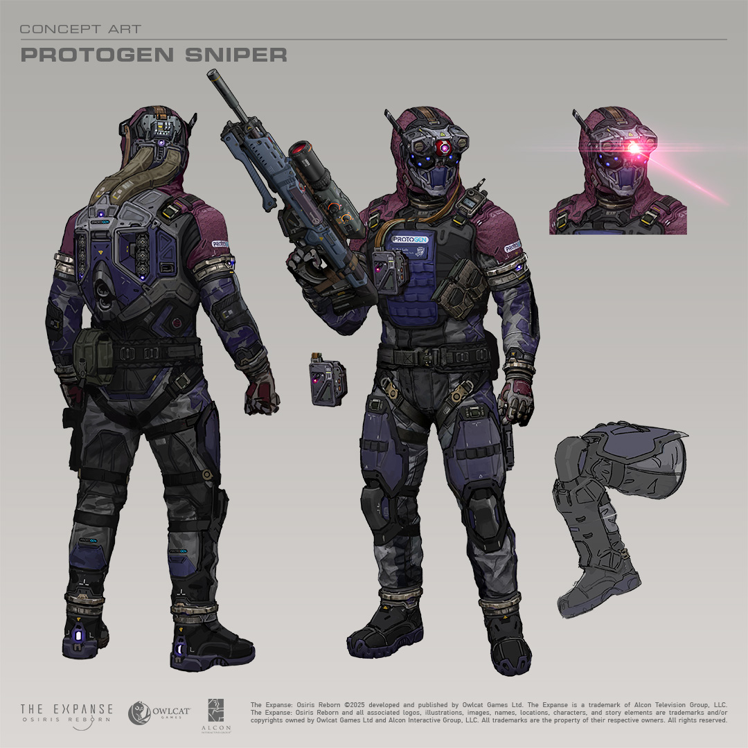 TheExpanseRPG's tweet image. Why would a simple security company need snipers? Good question! Maybe Protogen is not so simple? 👀