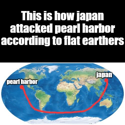 MrEdJackson's tweet image. @AJStylesOrg not being an ass. Honest question since I heard you believe the world is flat. How did Japan attack Pearl Harbor if it’s flat? Where did they gas up? How was no one aware of it?