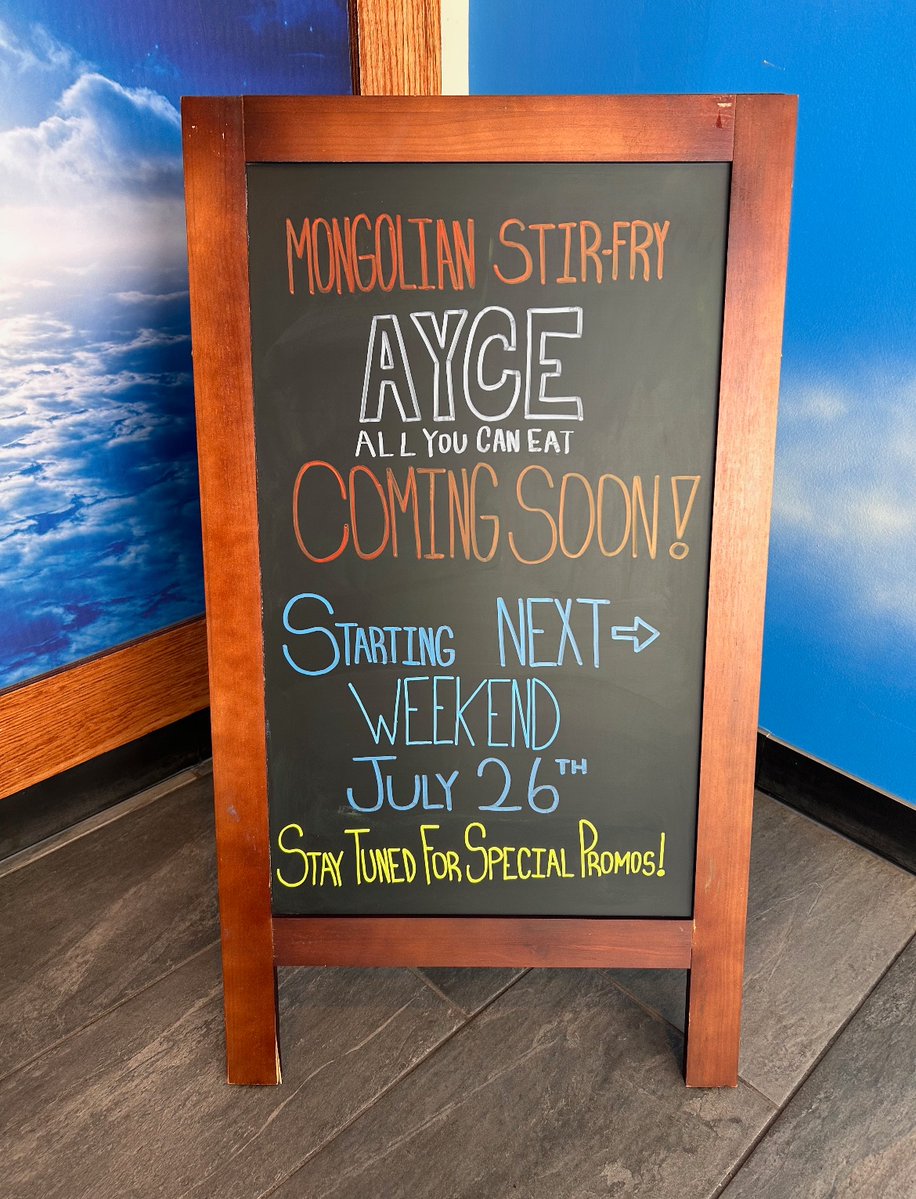 TheMoCoShow's tweet image. Montgomery County’s beloved Mongolian stir-fry spot, Yummy Bowl, just announced exciting news to its dining experience — All You Can Eat will be coming soon! #sponsored
Starting July 26, Yummy Bowl will officially launch All You Can Eat, featuring:
🍜 Unlimited Mongolian…