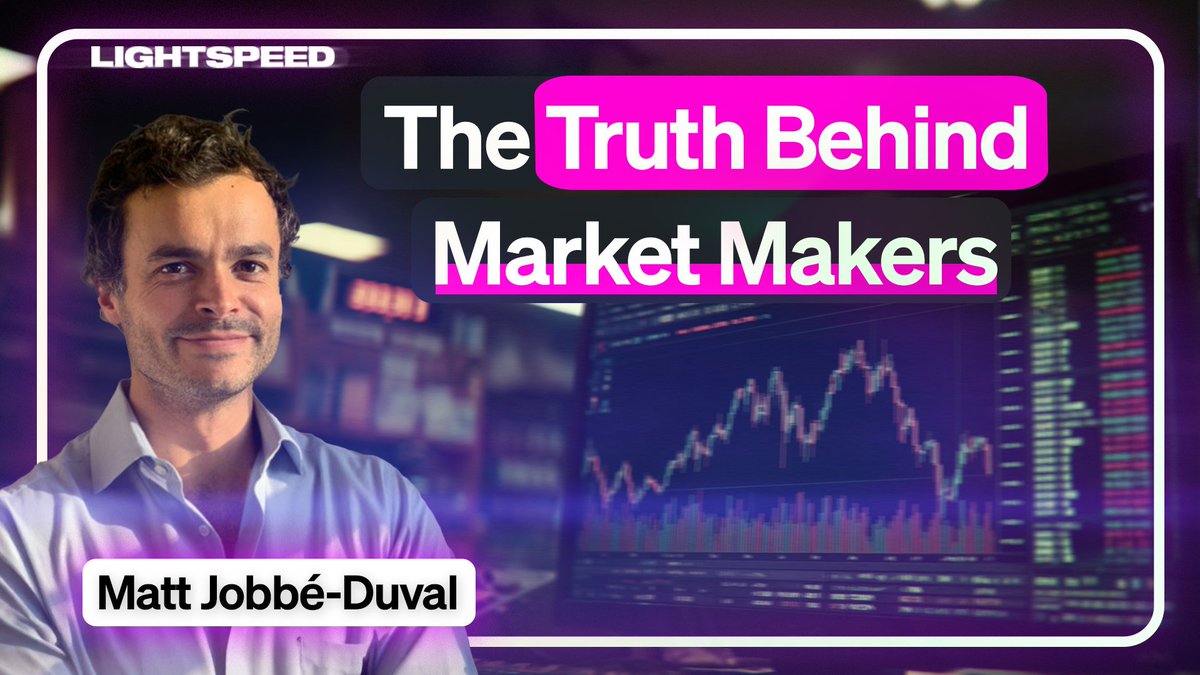 Lightspeedpodhq's tweet image. New episode with @Mattjob1 out now!
We discuss:
- How are market maker deals structured
- Why tokens sell off so quickly
- How to improve transparency
- Takeaways from Solana's ICO
- Launching @coinwatchdotco, TGEs & more!
Links below ↓