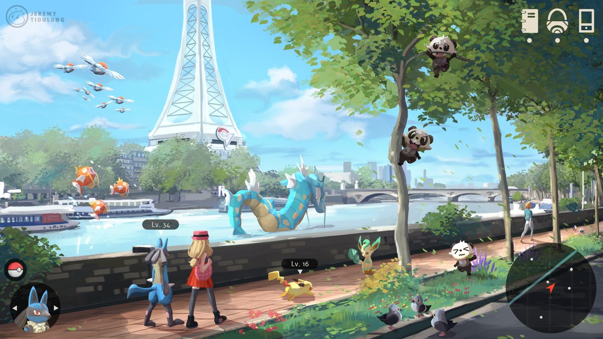 Nomiagueux's tweet image. The more I see Pokemon ZA, the more I feel that I wasn’t too far off and yet quite different when I imagined what the game could look like 😅 #fanart #PokemonPresents