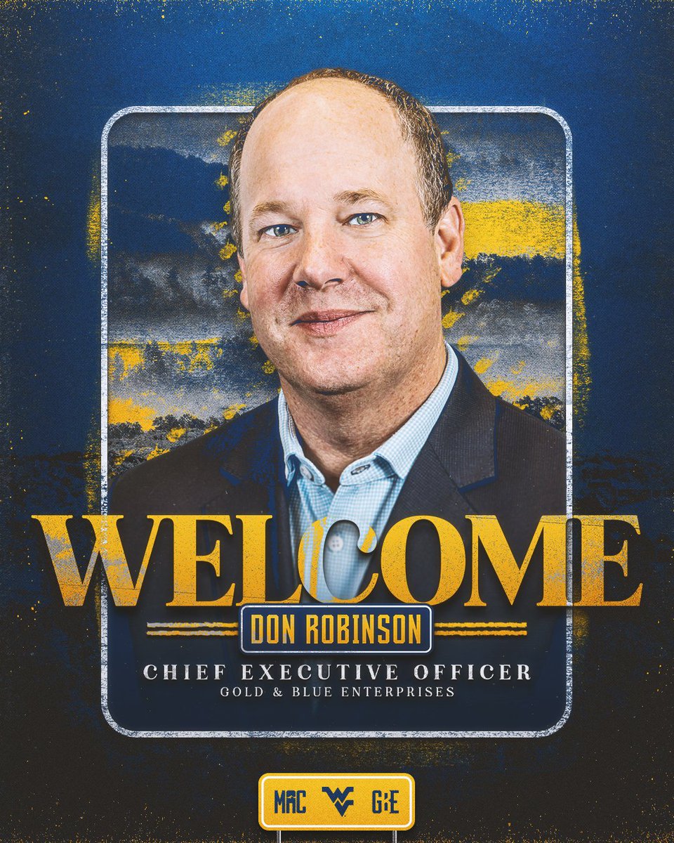 WVUSports's tweet image. A special welcome to Don Robinson, the first Chief Executive Officer of Gold & Blue Enterprises!
๐ tinyurl.com/24h9uftv