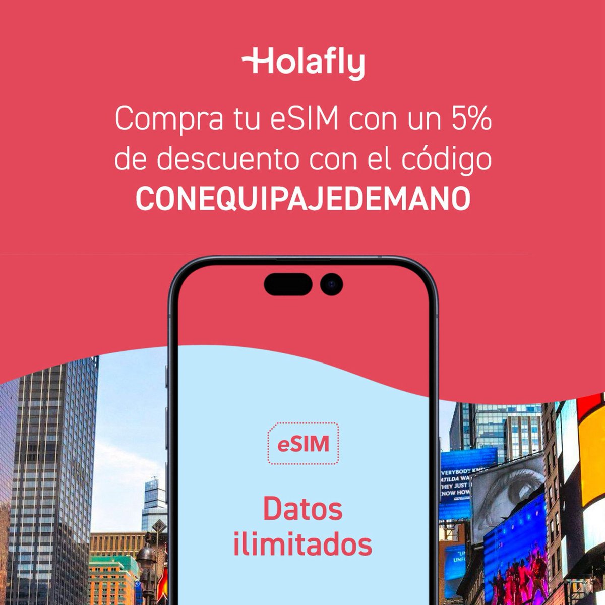 ¡Ahorra viajando en verano! 🏖️

📲 5% de descuento en eSIM #Holafly holafly.sjv.io/55xv3b
🏥 5% en seguros de viaje con #IATI iatiseguros.com/?r=74264333664…
🚌 Descuentos en #Civitatis civitatis.com/es/?aid=100427

código/code/codice/код/コード/شفرة/coupon/купон/クーポン/discount