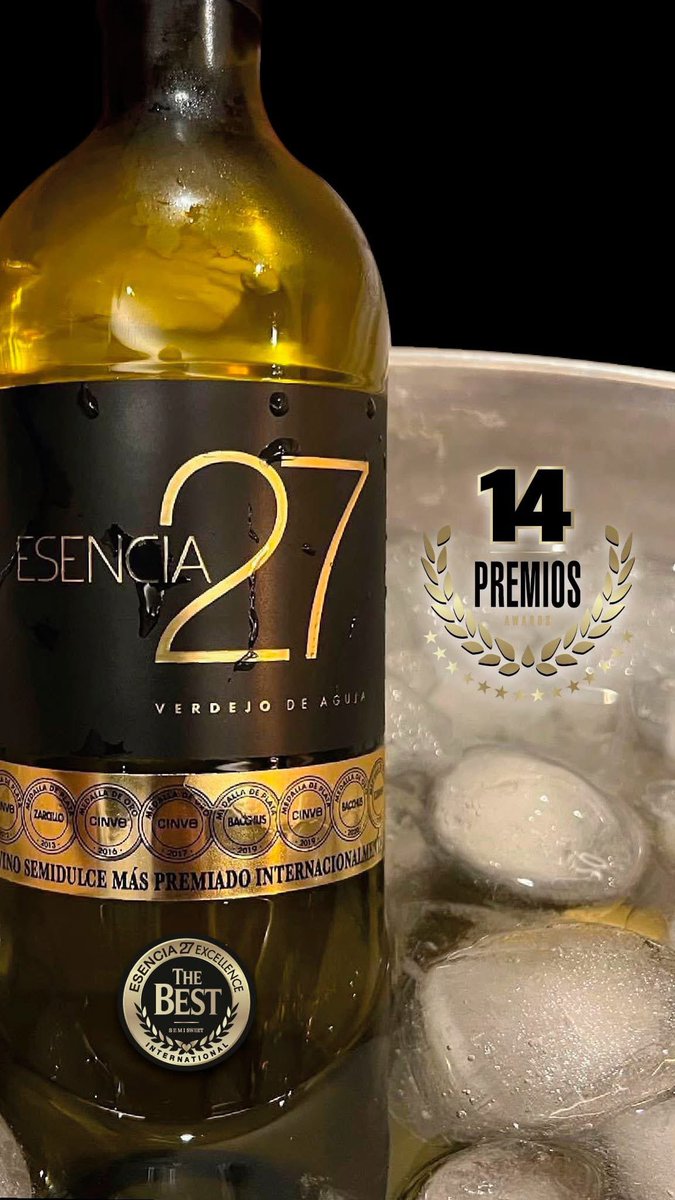 🌴ENVÍO VACACIONAL GRATIS❗️Esencia 27, Vino SemidDulce Más Premiado Internacionalmente.
&gt; Esencia27.com