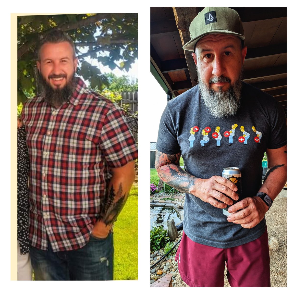 dadmann_walking's tweet image. Proud of how far I've come in 2 years despite all the shit. Just slightly more gray.