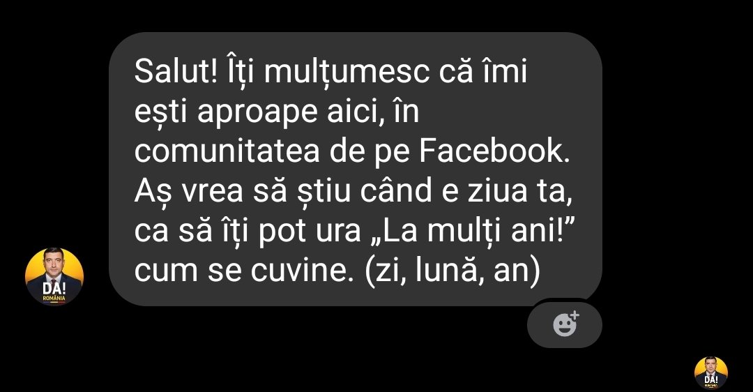Piticigratis's tweet image. Deci el nu vrea sa stranga date oameni buni!
El vrea sa ne ureze "la multi ani" cum se cuvine.
De ce suntem noi asa paranoici? E doar o baza de date care poate fi folosita ulterior pentru propa personalizata in functie de tipar.
Dar nu o sa o foloseasca pentru asa ceva!…