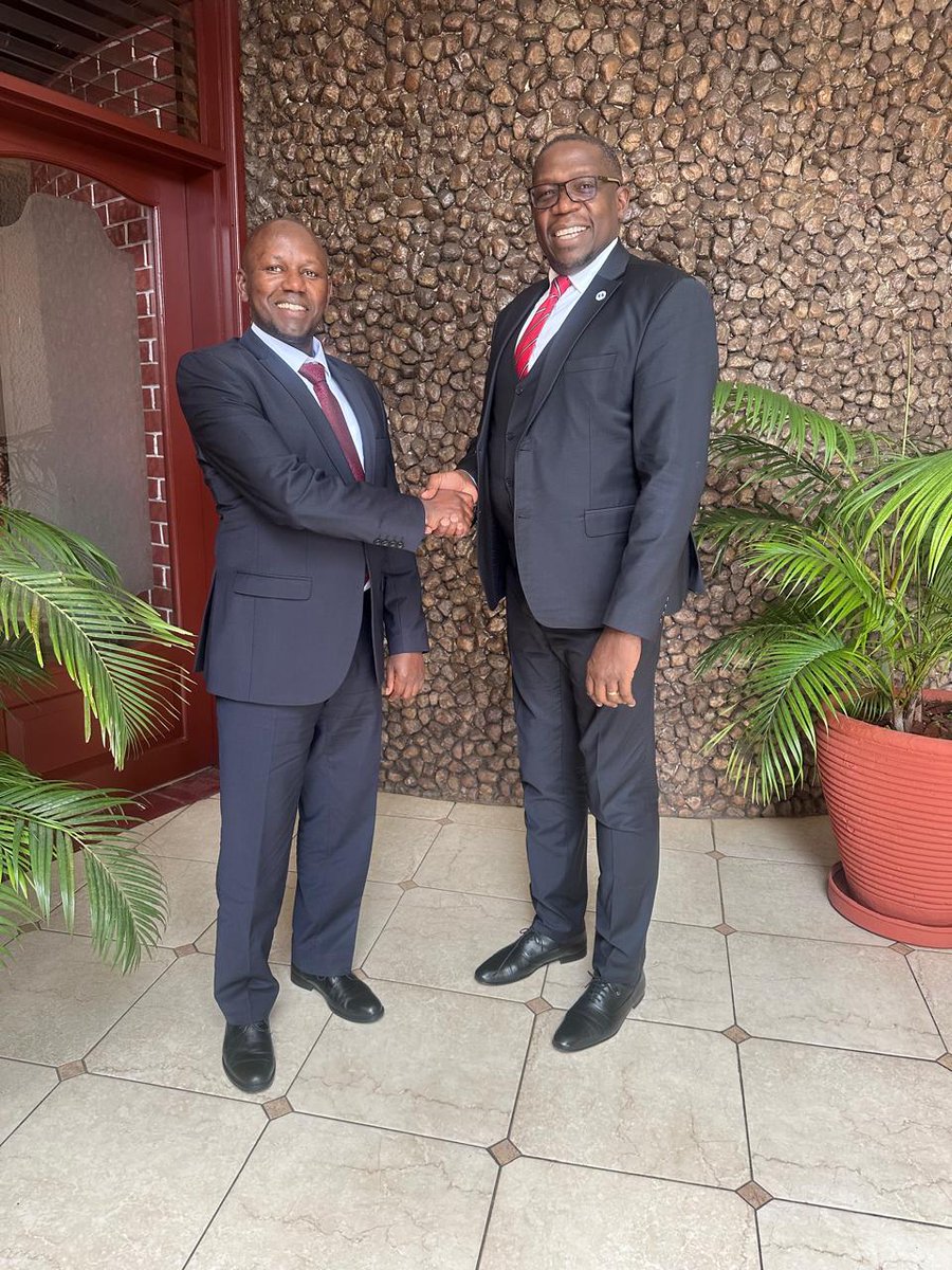 NationMediaGrp's tweet image. Earlier today, our Group Managing Director and CEO, Geoffrey Odundo, held a breakfast meeting with Dr. Hillary Wachinga, Managing Director, Kenya Reinsurance Corporation. They explored opportunities for collaboration in thought leadership and strategic communication.…