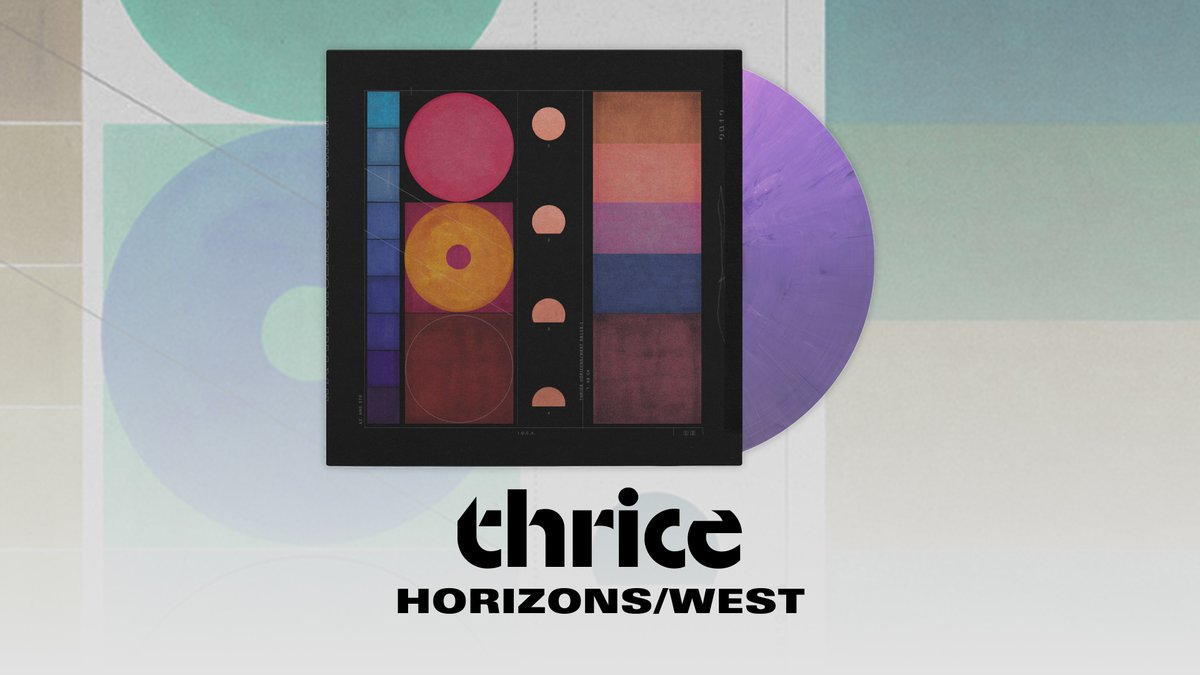 AltPress's tweet image. .@Thrice just announced their new album, Horizons/West, and we’ve got limited-edition “marbled violet” vinyl.
Order yours before they’re gone shop.altpress.com/collections/th…