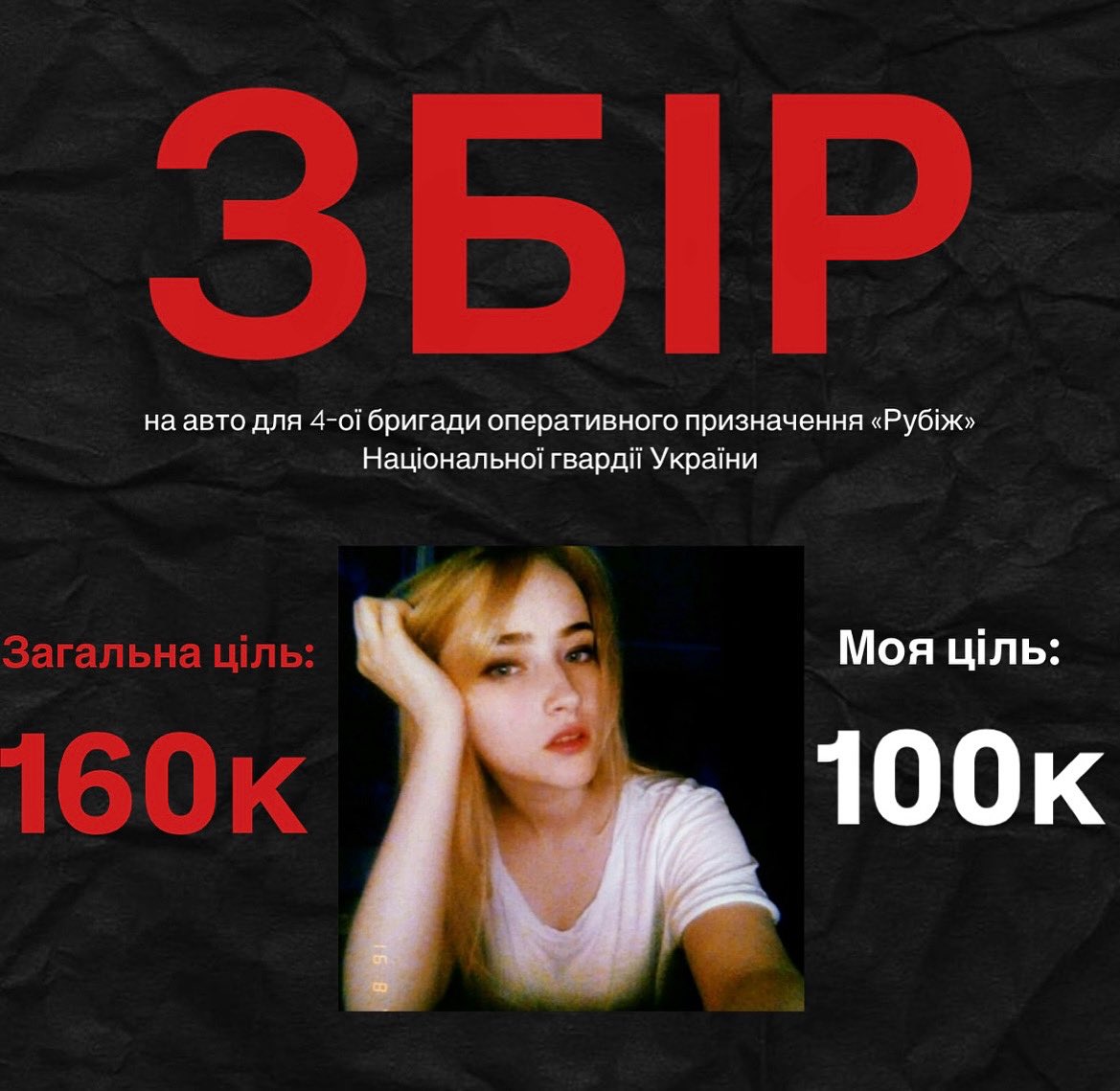 ya_yakovlevaa's tweet image. Звіт по збору:
Сьогодні 32 грн
Вчора 94 грн
Позавчора 1535 грн (1235 грн закрила 1 людина).
Ситуація дуууууже плачевна.
Ми за 4 дні не можемо зібрати 2к та зробити 60 тисяч на банці (залишилось 647 грн). До цілі ще 40 тисяч, а ми стоїмо на місці..
send.monobank.ua/jar/oLpoUJnpf