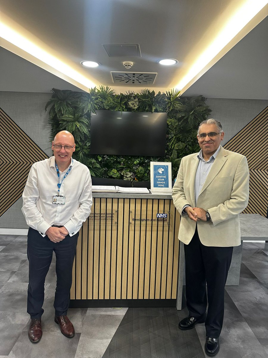 TahirAliMP's tweet image. It was great to meet with the Chief Executive of NHS Birmingham & Solihull Integrated Care Board, David Melbourne, and discuss issues related to GP surgeries, NHS waiting lists and primary care.
If anyone in the constituency has any particular concerns relating to these issues,…