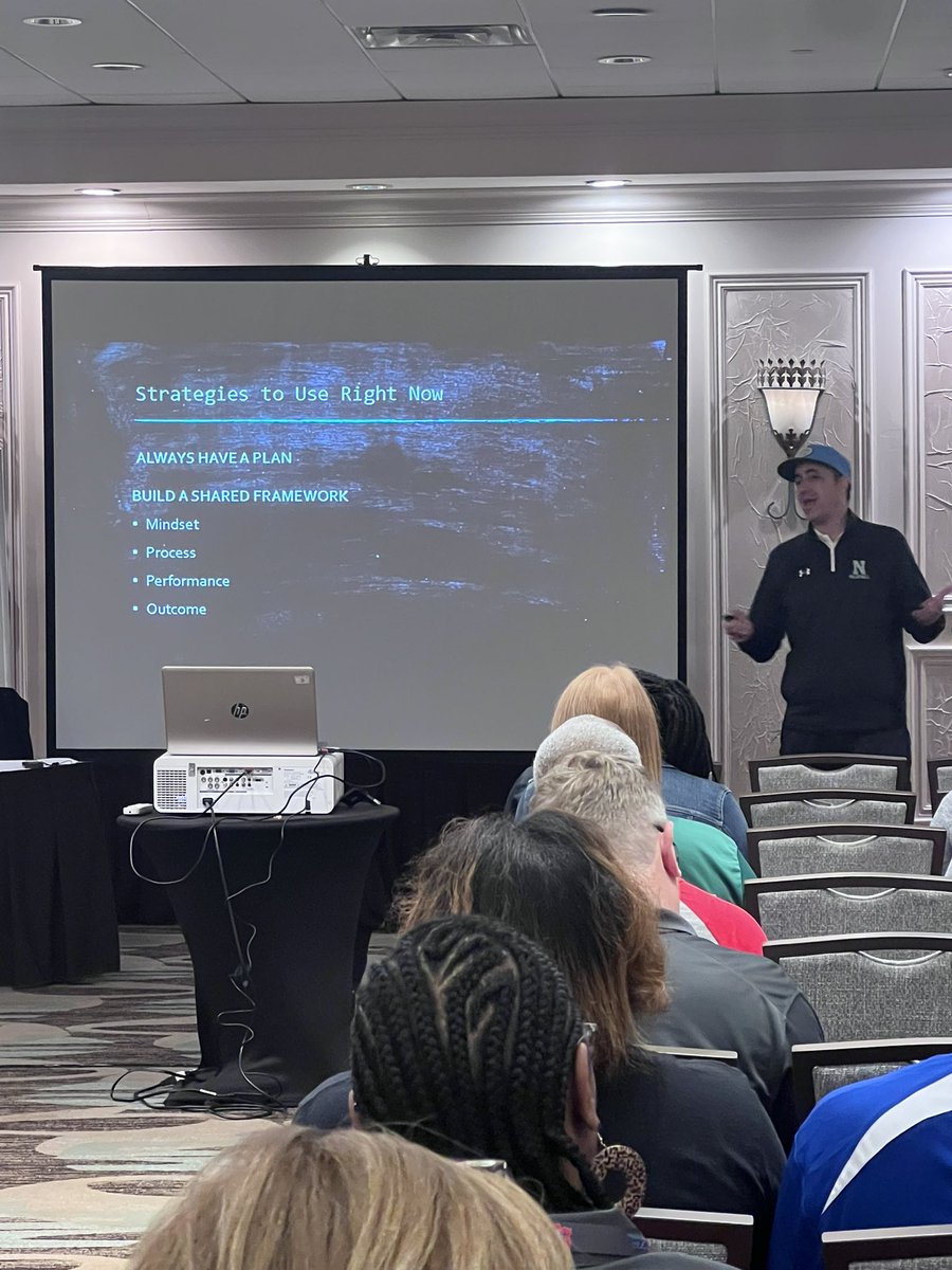 TheLHSCA's tweet image. Volleyball has a packed house discussing mental health with Mark Faliveno and Andrew Beyer from Pegasus Path to Success.
Lots of good nuggets being shared in here for taking care of your WHOLE player.