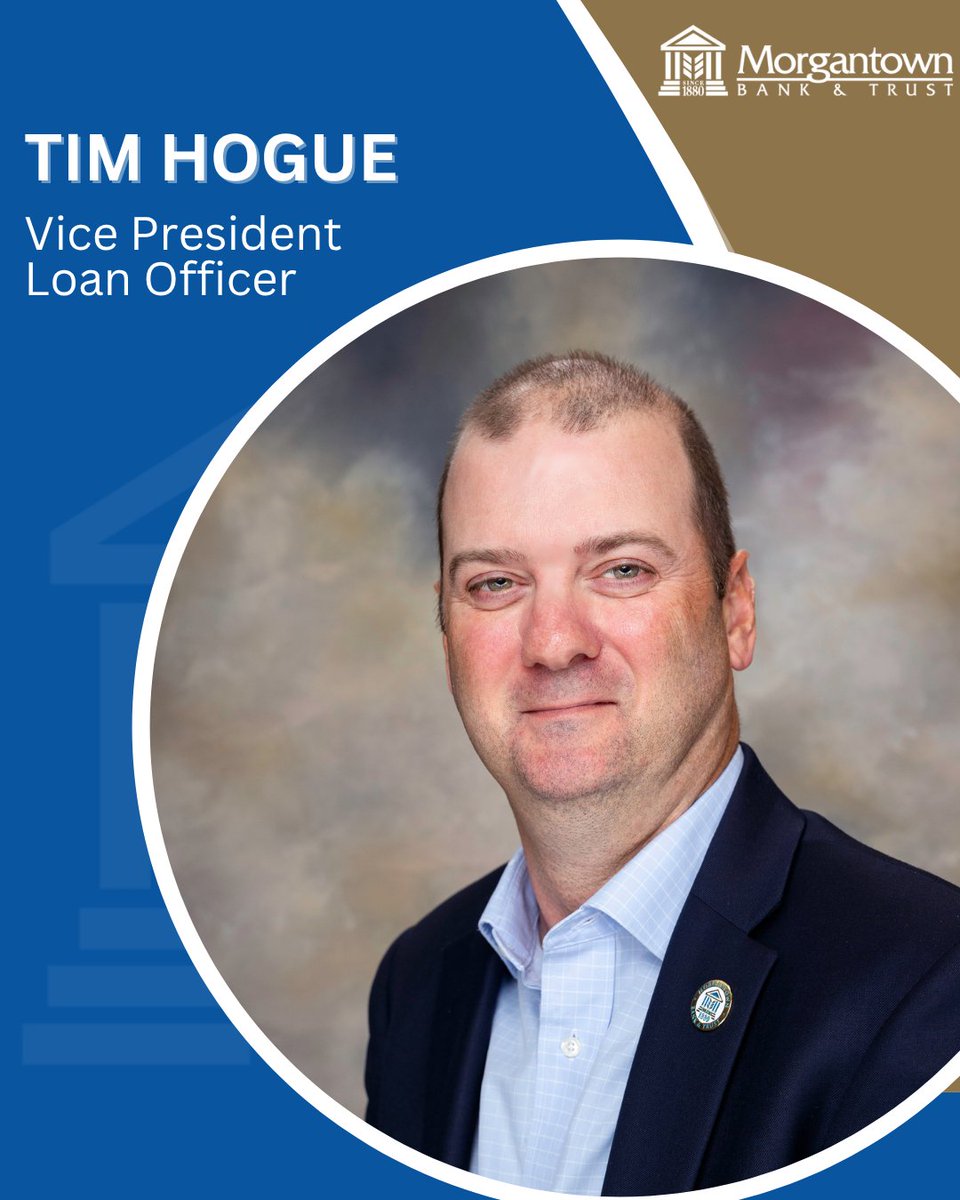 Meet Tim Hogue, who joined the MB&amp;T family in 2024 &amp; serves as our Vice President/Loan Officer.

“Our driving focus is on improving our customers’ lives and communities with every interaction.”

We’re proud to have Tim on our team! 

#TeamMemberTuesday