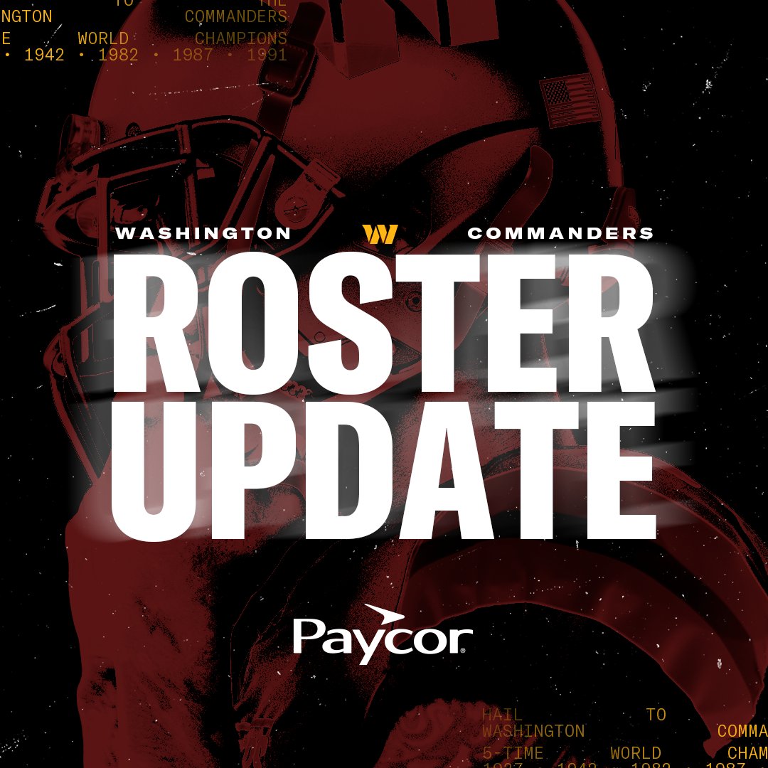 We have released RB Michael Wiley