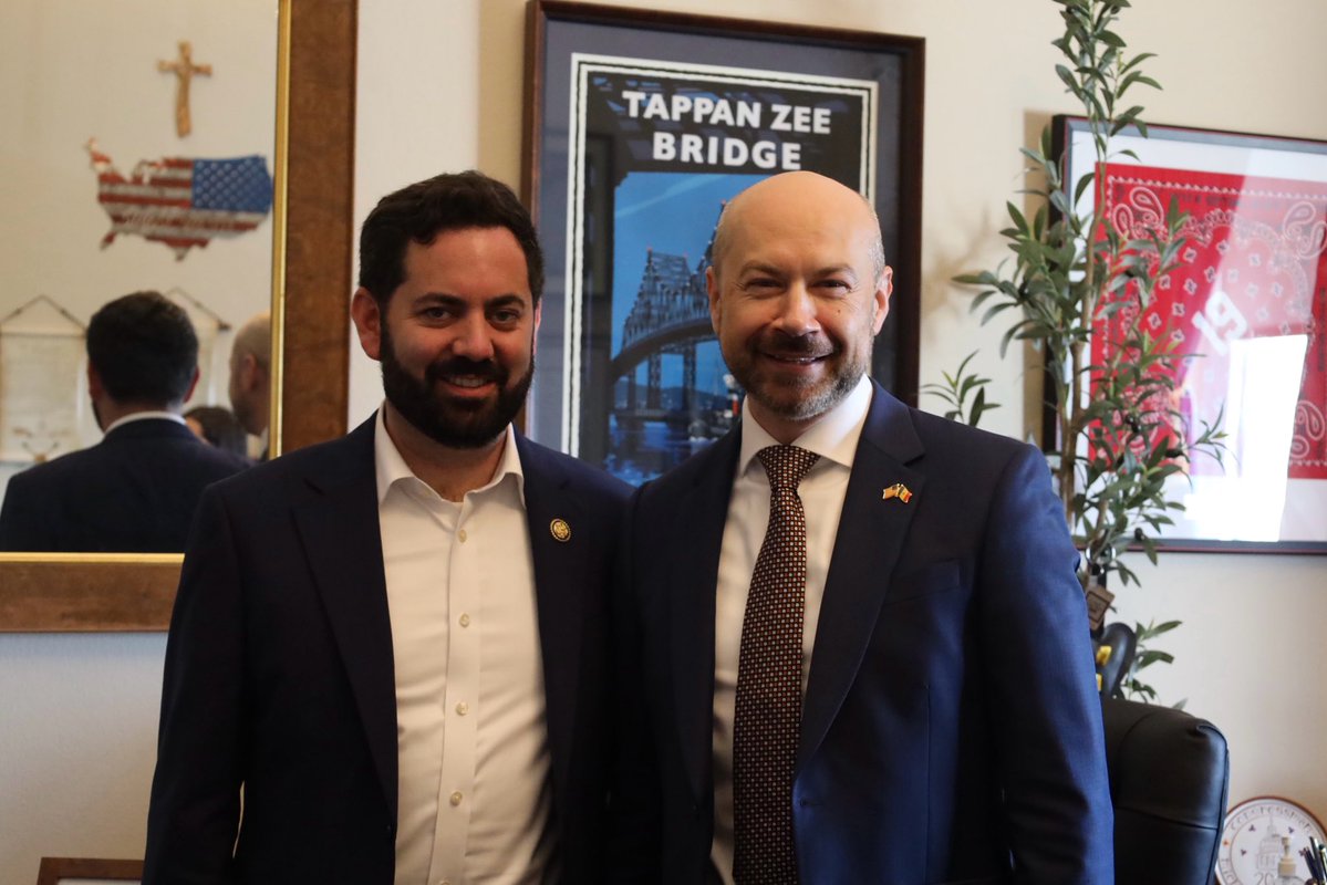 RepMikeLawler's tweet image. I had the opportunity to sit down with Ambassador Ursu of Moldova. Thank you for joining me as you round out your visit here in the United States.