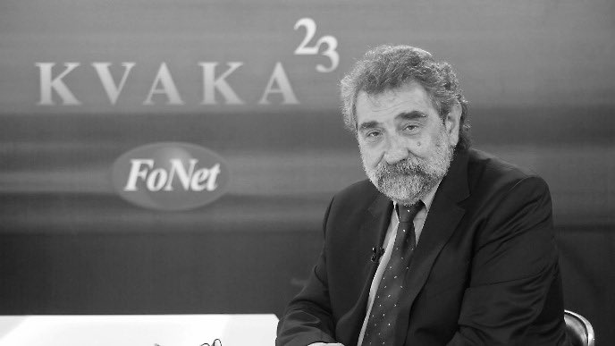 demokrate's tweet image. Saučešće porodici, prijateljima i kolegama iz @FoNetNews povodom smrti Zorana Sekulića, osnivača i direktora FoNeta.
Zorana ćemo pamtiti kao velikog profesionalca, borca za slobodne medije i demokratsku i pravednu Srbiju.
Neka mu je večna slava i hvala!