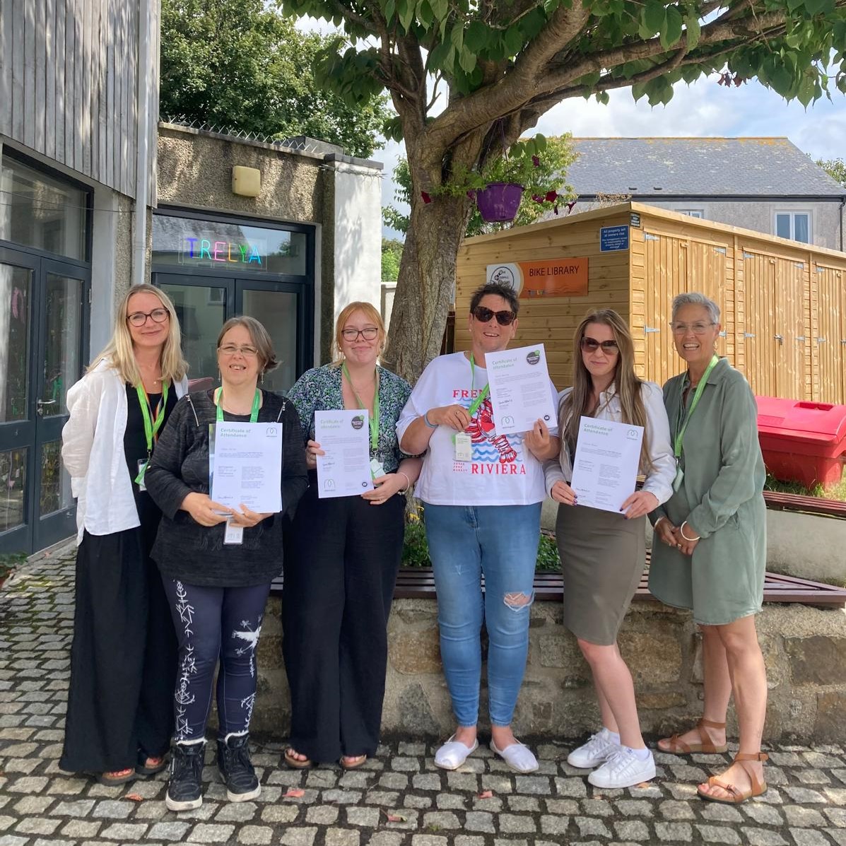 Trelya (@trelyacornwall) on Twitter photo Here are some of our wonderful new Mental Health First Aiders!🎓🎉
Congratulations on completion of the course, and a massive thank you to Tracey from <a href="/pentreathltd/">Pentreath Ltd</a> for delivering this course with compassion and understanding.
<a href="/MHFAEngland/">MHFA England®</a> <a href="/CIOSGoodGrowth/">CIOS Good Growth Fund</a> #UKSPF #CIOSGoodGrowth Here are some of our wonderful new Mental Health First Aiders!🎓🎉
Congratulations on completion of the course, and a massive thank you to Tracey from <a href="/pentreathltd/">Pentreath Ltd</a> for delivering this course with compassion and understanding.
<a href="/MHFAEngland/">MHFA England®</a> <a href="/CIOSGoodGrowth/">CIOS Good Growth Fund</a> #UKSPF #CIOSGoodGrowth