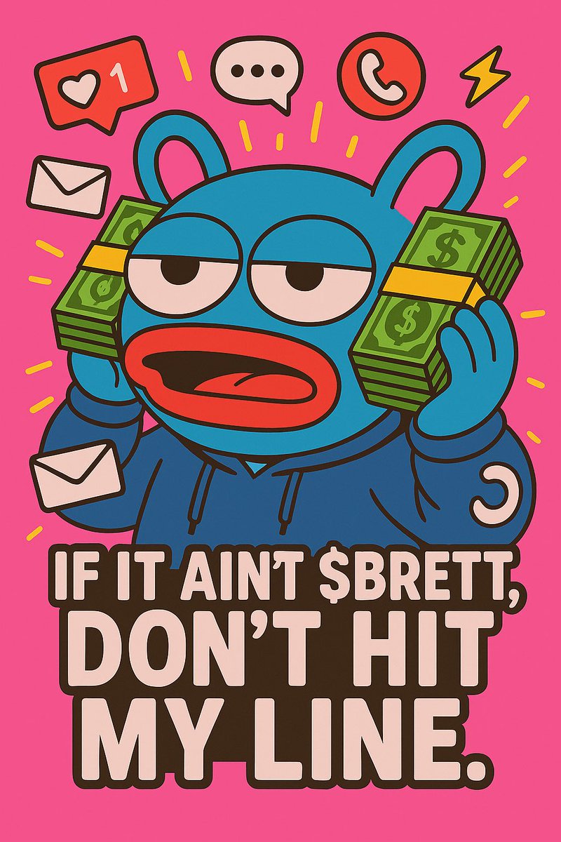 pumpnplush's tweet image. GM $BRETT