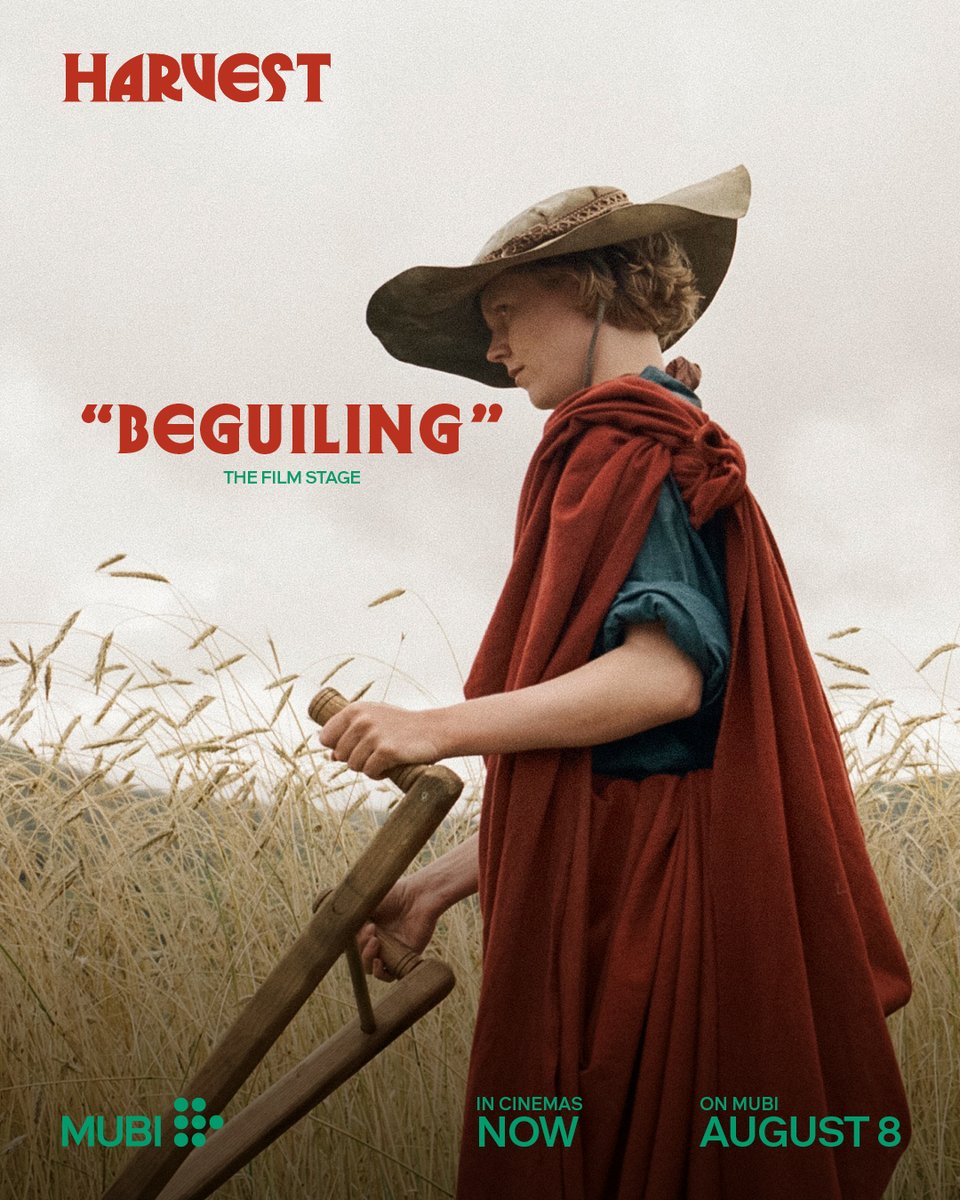 mubiuk's tweet image. ★★★★ “Revels in wild beauty… An audacious, savage carnival of a film” — Financial Times
Based on Jim Crace's novel, HARVEST is an immersive experience that explores what happens when people decide what a society should be. Now in cinemas and streaming August 8. A MUBI…