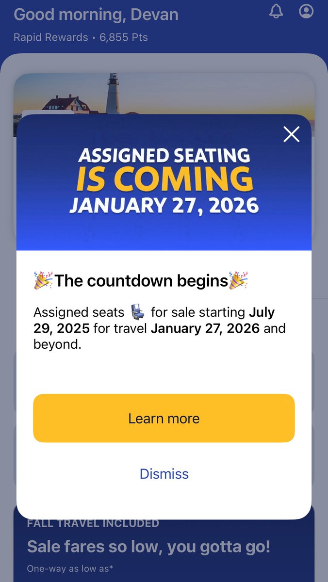 Well, at least I now know the last day I’m flying <a href="/SouthwestAir/">Southwest Airlines</a>… 

It was a great run.  ✈️