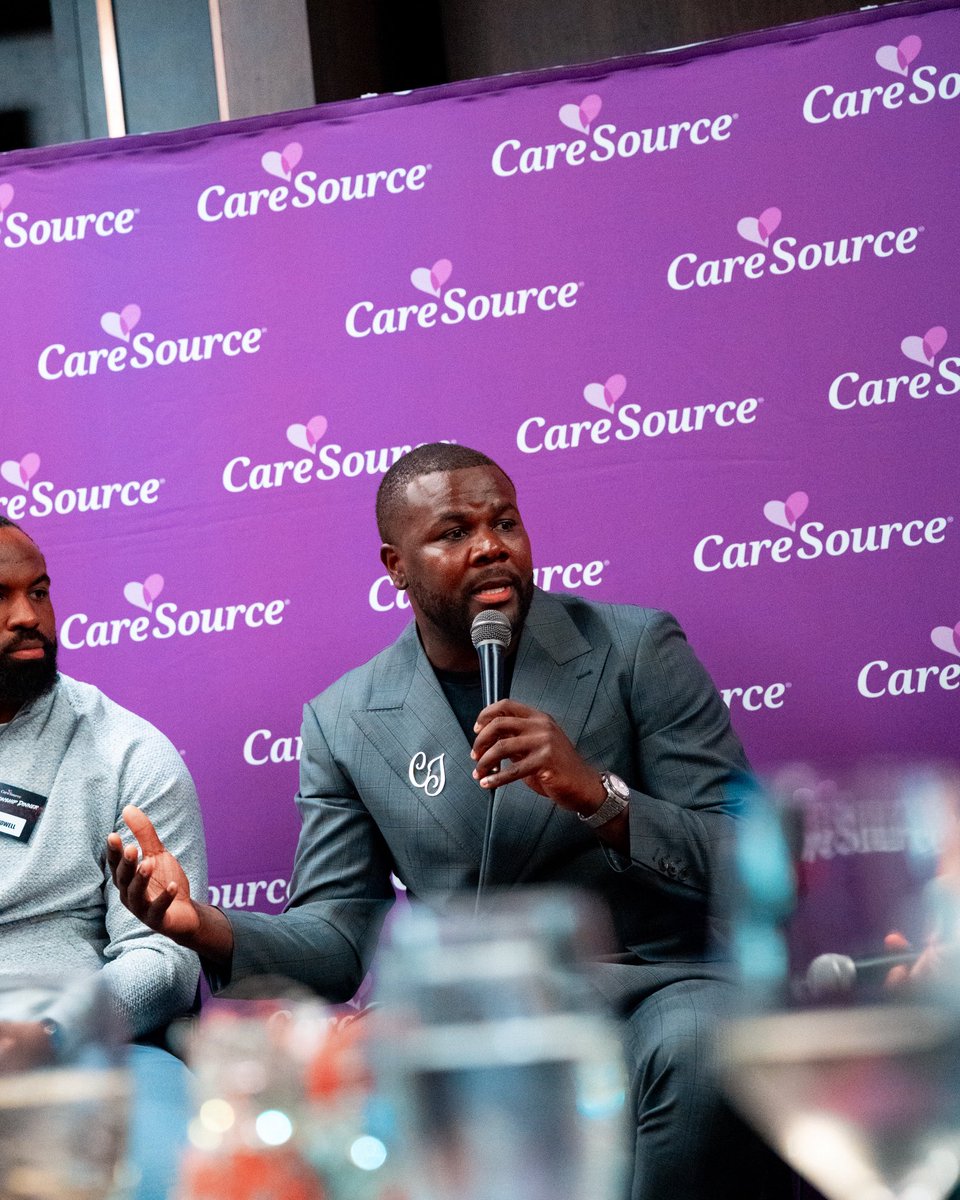 CJ1two's tweet image. Great time this weekend with @caresource at their champions dinner. Big thanks to @DaveHolmesTV for bringing the energy all night!!