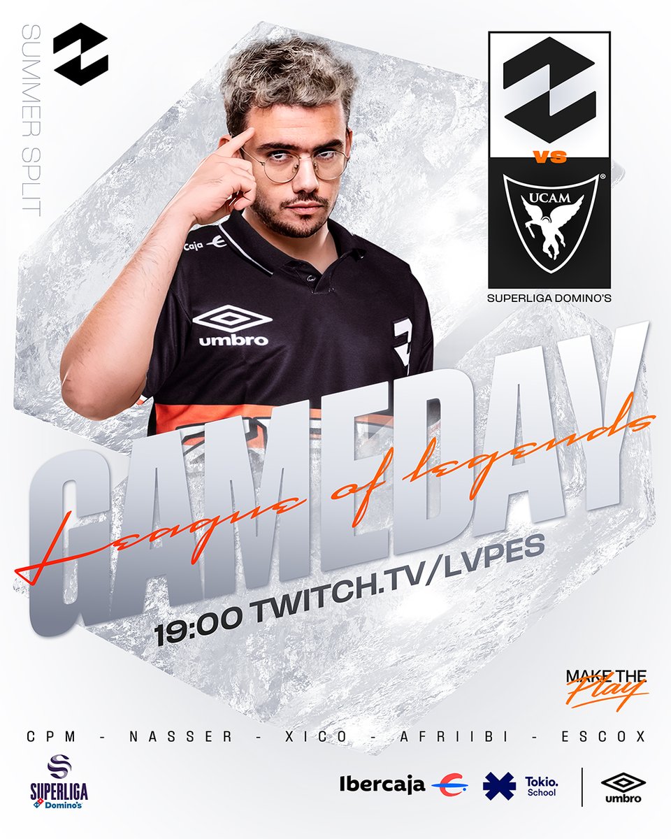 ZETA Gaming (@zetagaming) on Twitter photo Partido clave para meternos en la pelea por el suizo 👊
19:00 vs. <a href="/UCAM_esports/">UCAM Esports</a>
📺 twitch.tv/lvpes
#SomosZETA #SuperligaDominos Partido clave para meternos en la pelea por el suizo 👊
19:00 vs. <a href="/UCAM_esports/">UCAM Esports</a>
📺 twitch.tv/lvpes
#SomosZETA #SuperligaDominos