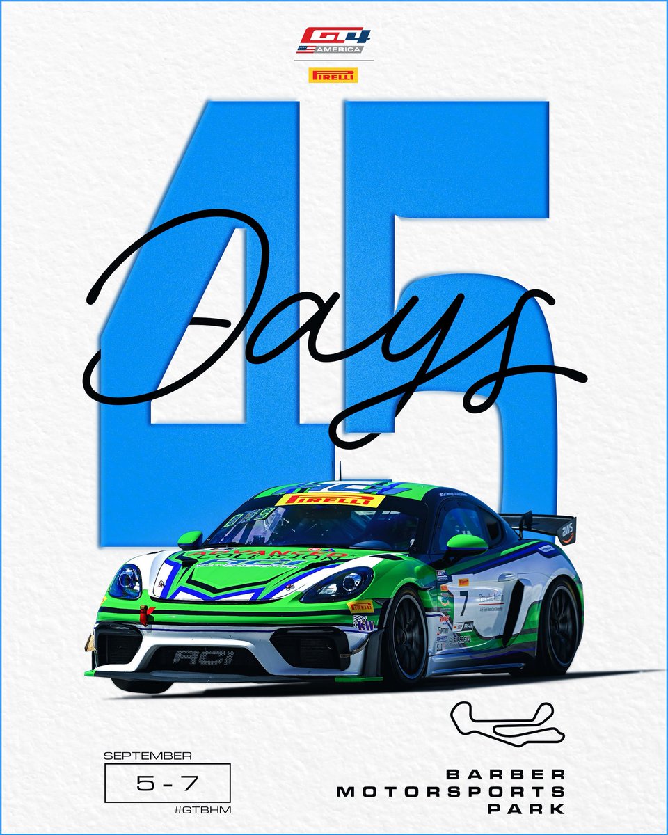 GT4America's tweet image. We’ll see you real soon, @BarberMotorPark 😘

#GTBHM #GT4America
