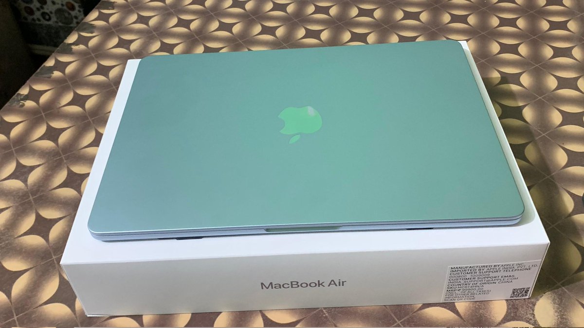 proxies.eth (@mahi910524) on Twitter photo Thank you web3, Finally !! Mac book air M4
Special Thanks to: <a href="/PatrickAlphaC/">Patrick Collins</a> , <a href="/PawanRa20262178/">Pawan Rawat 🇮🇳</a>, <a href="/shibi_kishore/">Bluedragon 💻</a> and <a href="/LordAlive_/">LordAlive</a> . Thank you web3, Finally !! Mac book air M4
Special Thanks to: <a href="/PatrickAlphaC/">Patrick Collins</a> , <a href="/PawanRa20262178/">Pawan Rawat 🇮🇳</a>, <a href="/shibi_kishore/">Bluedragon 💻</a> and <a href="/LordAlive_/">LordAlive</a> .