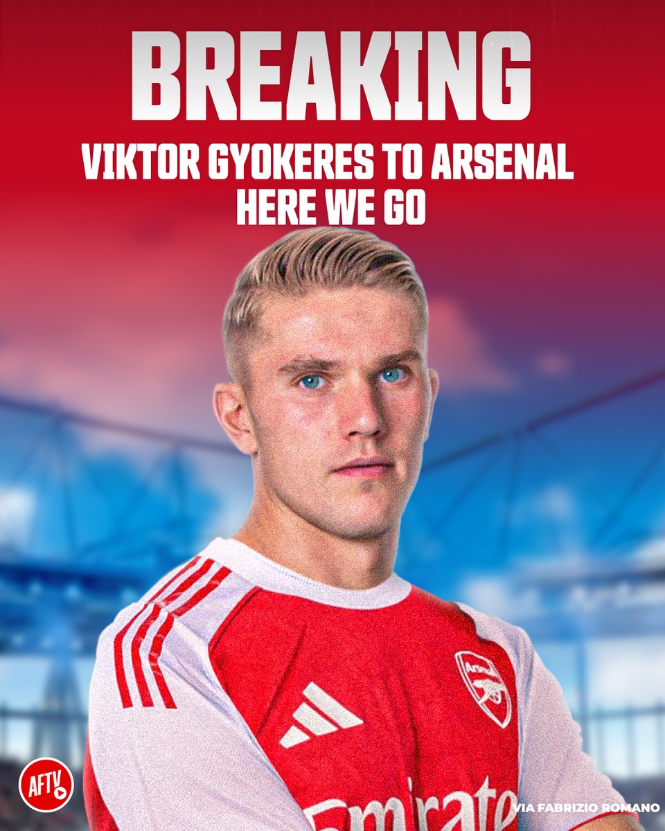 AFTV (@aftvmedia) on Twitter photo ๐จ๐๐๐๐๐๐๐๐: ๐๐ข๐ค๐ญ๐จ๐ซ ๐๐ฒ๐จ๐ค๐๐ซ๐๐ฌ ๐ญ๐จ ๐๐ซ๐ฌ๐๐ง๐๐ฅ!! ๐๐๐๐ ๐๐ ๐๐!! โ <a href="/FabrizioRomano/">Fabrizio Romano</a> confirms! โ
I๐๐โ๐ ๐๐๐๐๐๐๐๐๐, ๐๐๐๐๐๐!! ๐๐๐ ๐๐๐๐๐๐๐ ๐๐ ๐๐๐๐๐ ๐๐๐๐๐๐๐๐!! โณ๐ฅ ๐จ๐๐๐๐๐๐๐๐: ๐๐ข๐ค๐ญ๐จ๐ซ ๐๐ฒ๐จ๐ค๐๐ซ๐๐ฌ ๐ญ๐จ ๐๐ซ๐ฌ๐๐ง๐๐ฅ!! ๐๐๐๐ ๐๐ ๐๐!! โ <a href="/FabrizioRomano/">Fabrizio Romano</a> confirms! โ
I๐๐โ๐ ๐๐๐๐๐๐๐๐๐, ๐๐๐๐๐๐!! ๐๐๐ ๐๐๐๐๐๐๐ ๐๐ ๐๐๐๐๐ ๐๐๐๐๐๐๐๐!! โณ๐ฅ
