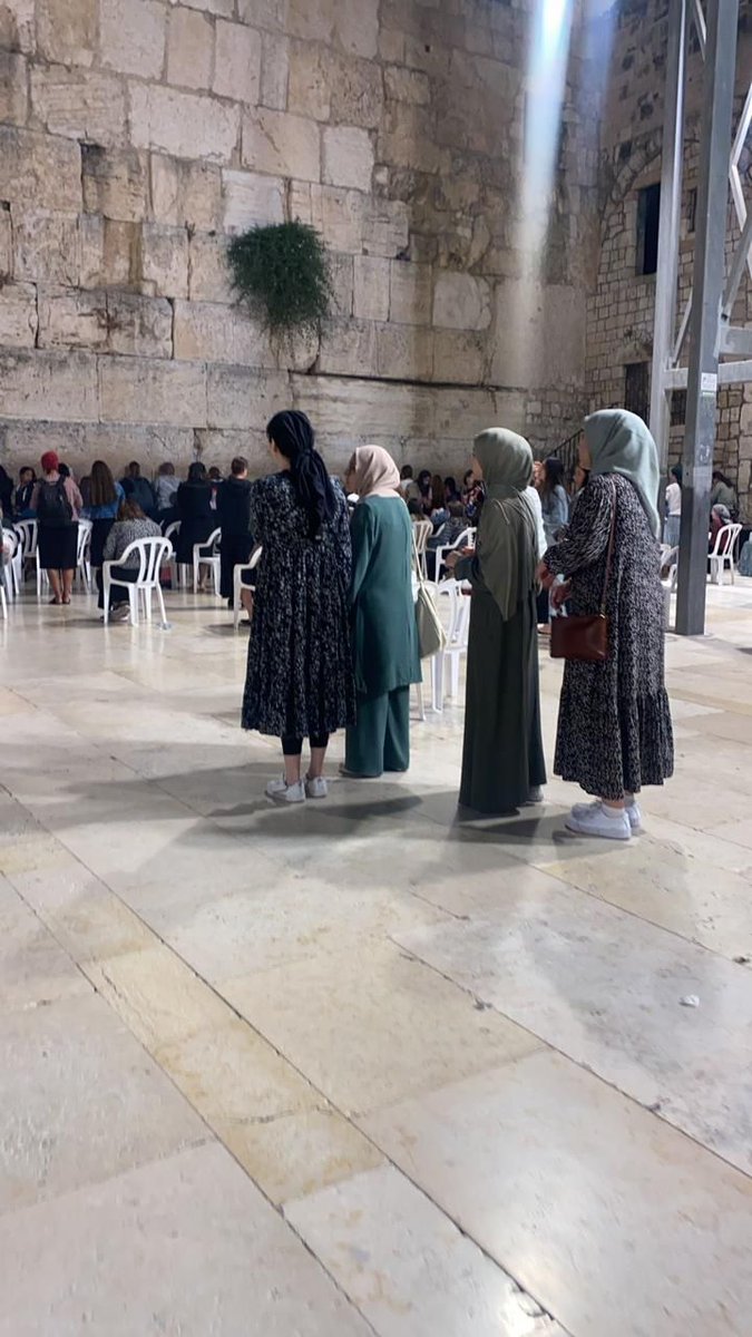 MalcangiSarah's tweet image. This is Jerusalem. 🇮🇱
Muslims can visit the Western Wall side by side with Jewish worshipers - without fear or persecution.
That’s what true coexistence looks like under Israel's democracy.
(Hananya Naftali)