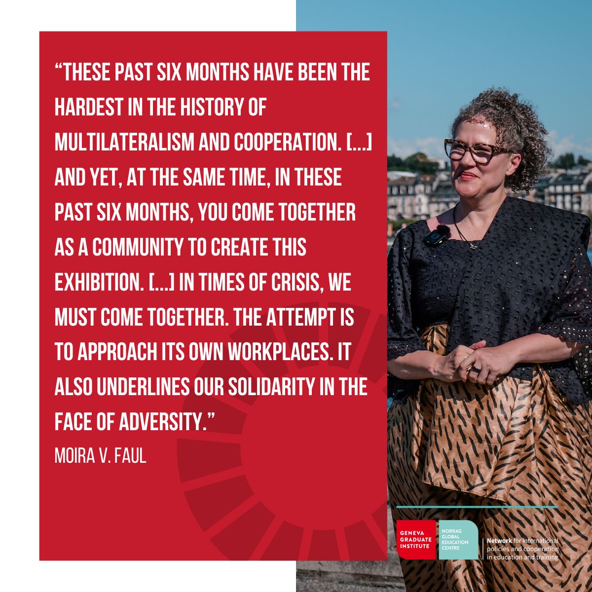 norrag's tweet image. By 2026, aid to education will drop by at least 14% globally, which will make acheiving all 17 SDGs more difficult.

Discover the actors that made Geneva a global hub for education policy.
buff.ly/4UMRqNN