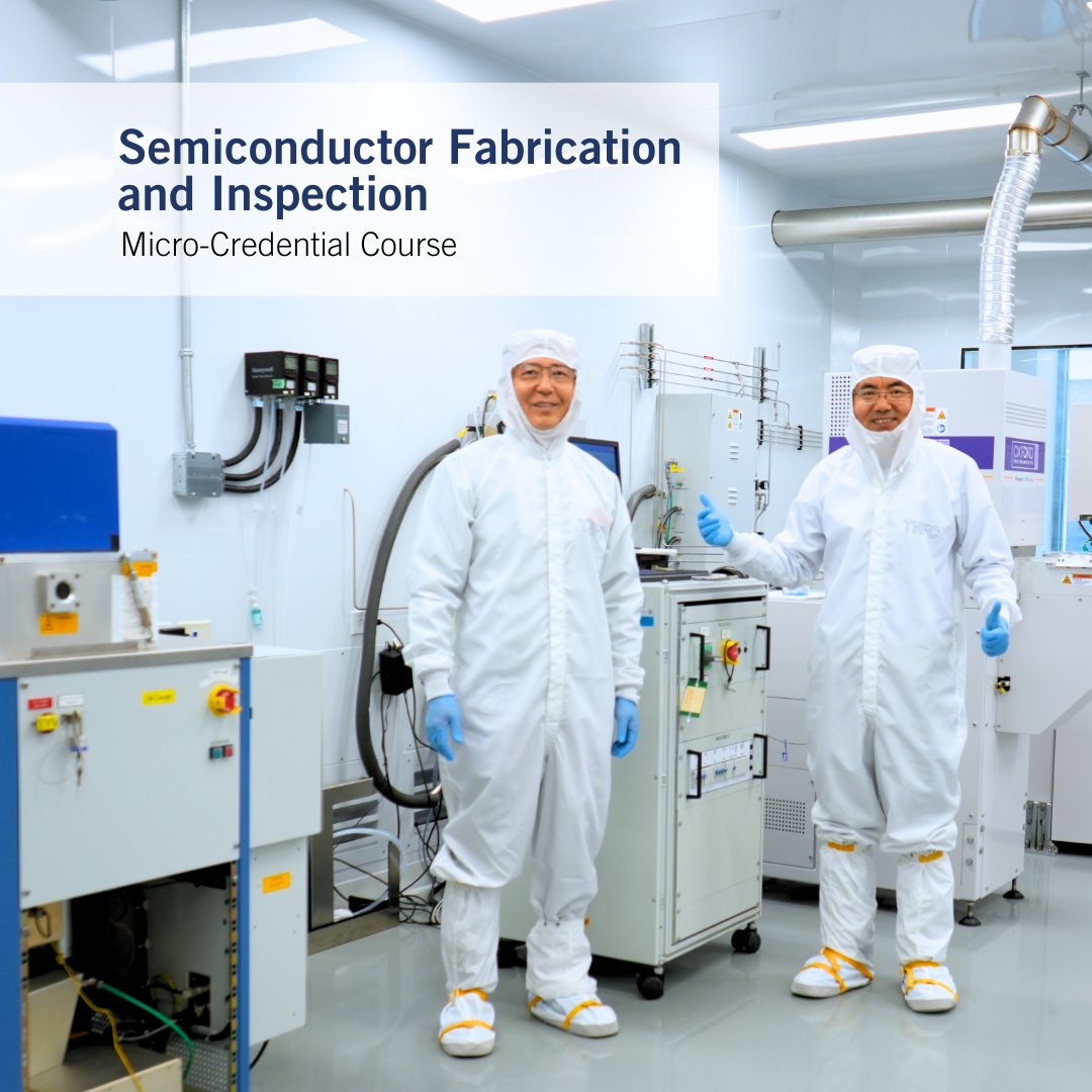 🚨New Micro-Credential Course Alert!
Join Semiconductor Fabrication and Inspection, happening Aug 18–21, 2025. A unique 4-day micro-credential course, led by Prof. Jane Howe (MSE) and Prof. Wai Tung Ng (ECE).
Register ➡️ bit.ly/3TQHtHO #eceuoft #uoftengineering