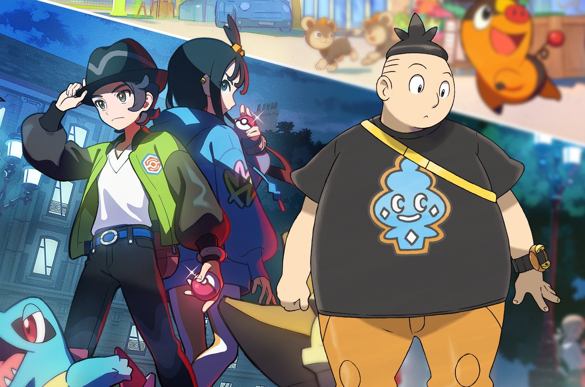 Lewchube's tweet image. given how not-subtle Pokémon's relatives are its nice to see another dancer-type character related to Tierno from XY