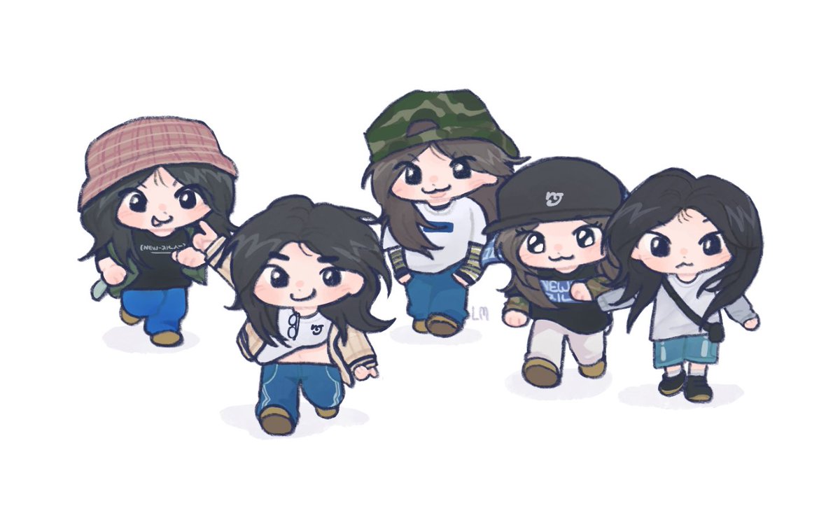 littleluckym's tweet image. #뉴진스와_걷는_세번째_여름
#NewJeans_3rd_Anniversary
#Happy3rdNewJeansDay