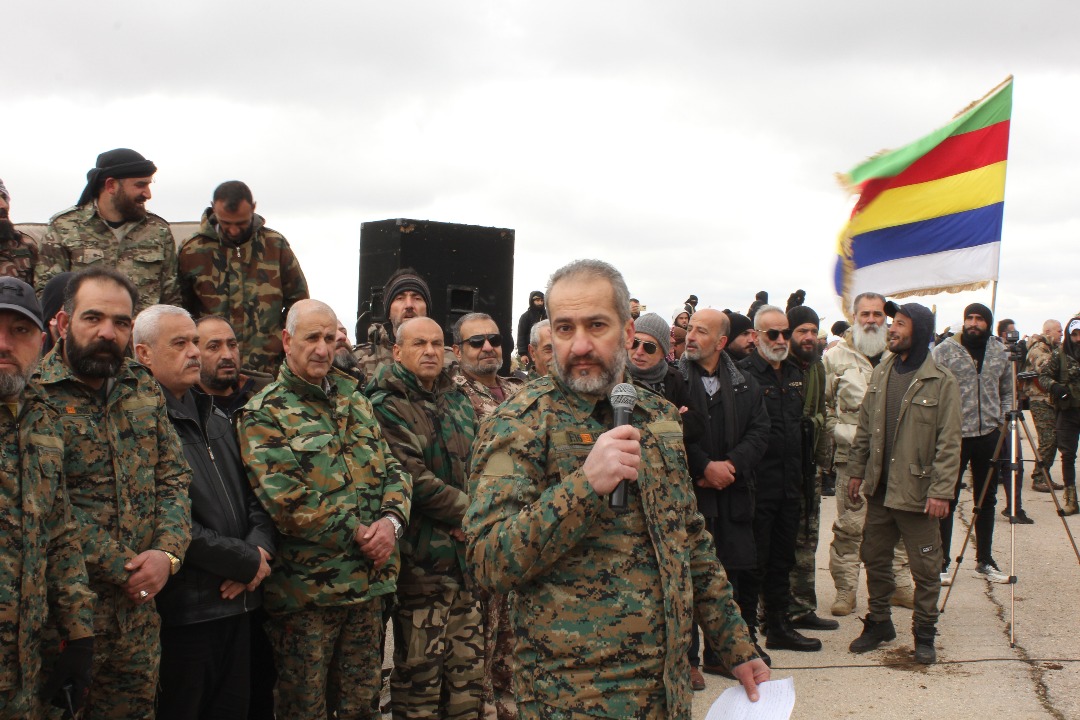 doamuslims's tweet image. Remnants of the Assad regime fighting alongside Israeli-backed Druze militia have been identified in Suwayda, #Syria. Here are some Assad regime officers who joined the Israeli-backed Druze militia:
Tariq Al-Shufi
Adel Jadallah Qaisar
Samer Al-Sharaani
Hadi Abu Assi