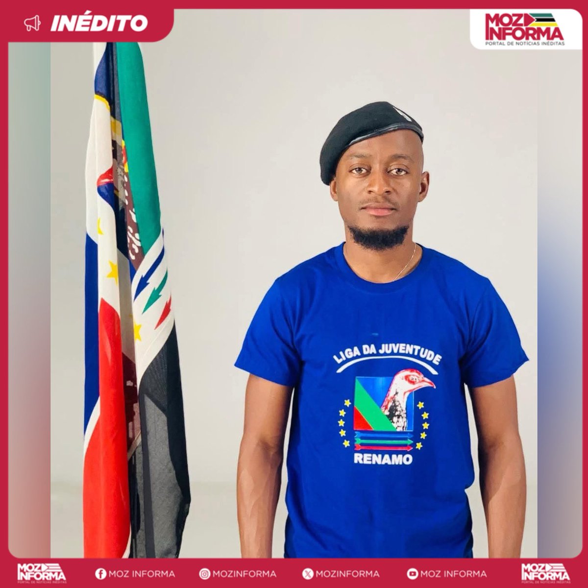 mozinforma's tweet image. ‼️Ivan Mazanga, renunciou ao cargo de presidente da Liga da Juventude da RENAMO - LRJ, apontando questões de idade como motivação para a sua decisão.
Mazanga completou 36 anos de idade no dia 18 de julho de 2025.