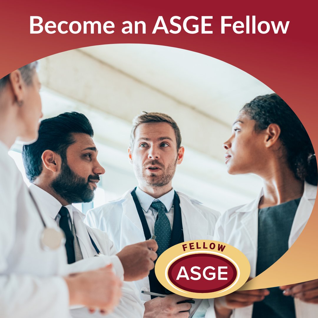 ASGEendoscopy's tweet image. Advance your career with the prestigious FASGE designation! Updates include:
✅ Simplified online application
✅ Lower fee of $250
✅ More ways to qualify
Gain the recognition you deserve and join a respected GI community. 🔗Start your journey: hubs.ly/Q03xgMmb0 #GITwitter