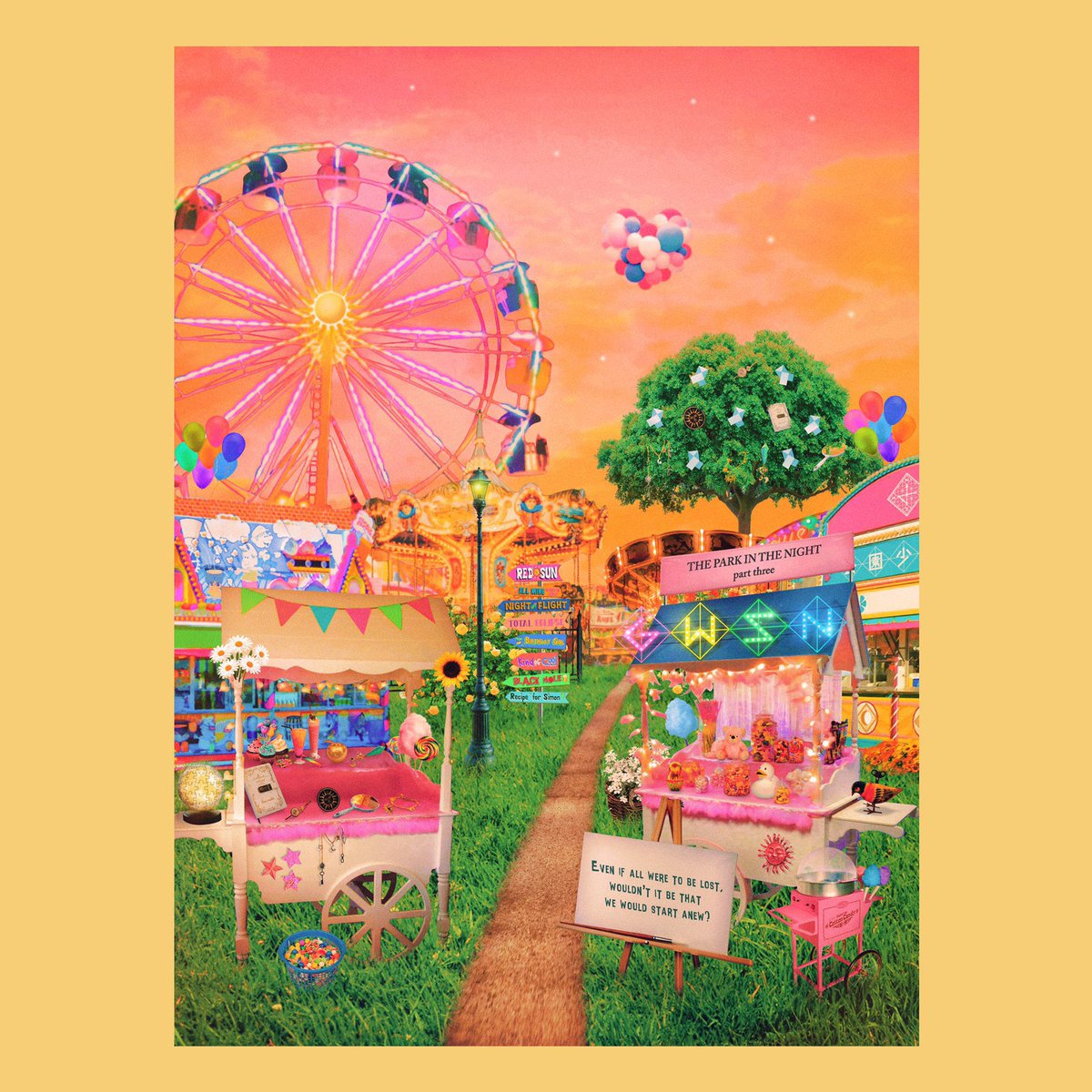 todayinkggs's tweet image. 6 years ago today, GWSN released their 3rd Mini Album ‘THE PARK IN THE NIGHT part three’ with title track ‘RED-SUN(021)’