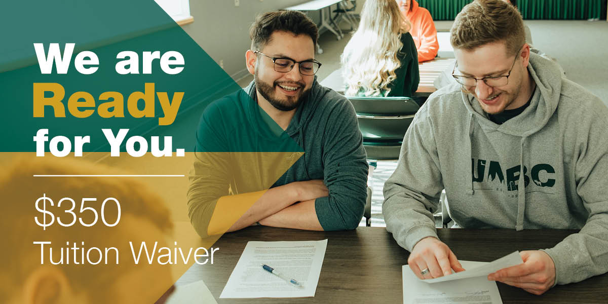 UNBC's tweet image. Have you registered yet for your UNBC Fall 2025 or Winter 2026 courses? You could be leaving money on the table. We are giving away the last 50 waivers in our Ready for You tuition $350 waiver draw. Only 2 weeks until the Aug. 5 draw! bit.ly/43rCYI8