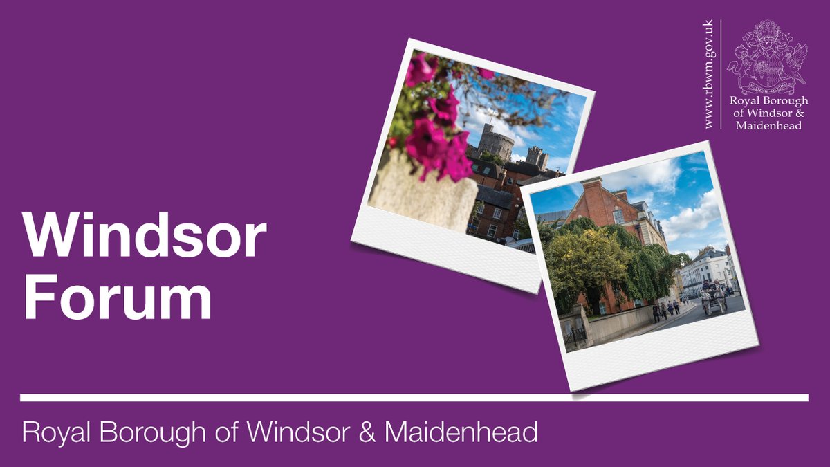 RBWM's tweet image. The next Windsor Forum will be held tomorrow Wednesday 23 July at Town Hall, St. Ives Road from 6.30pm.
Residents are invited to attend in person or can watch the meeting live or back on our YouTube channel ๐บ orlo.uk/psQZI