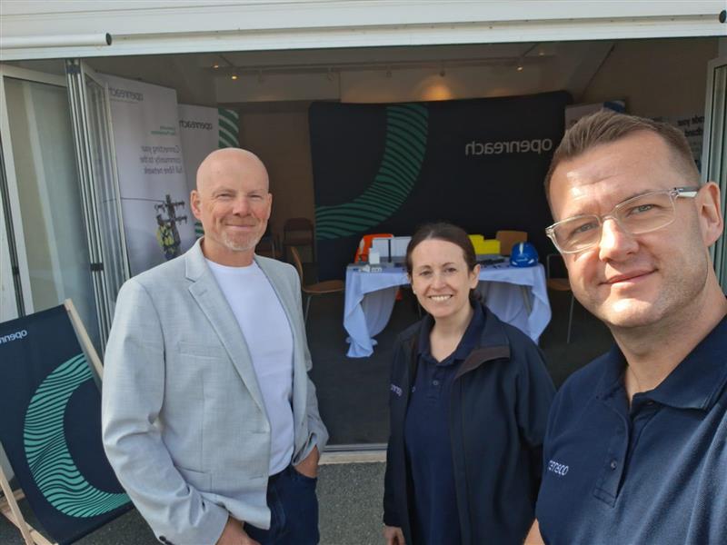 WeAreOpenreach's tweet image. Even the sheep are on board with #FullFibre! 🐑💻

We’re at the @royalwelshshow demoing technology that’s now reached 70% of #Wales - including the Showground!

Drop by to see if your area is next in line for an upgrade. 📶

#RoyalWelshShow @NiaGriffithMP