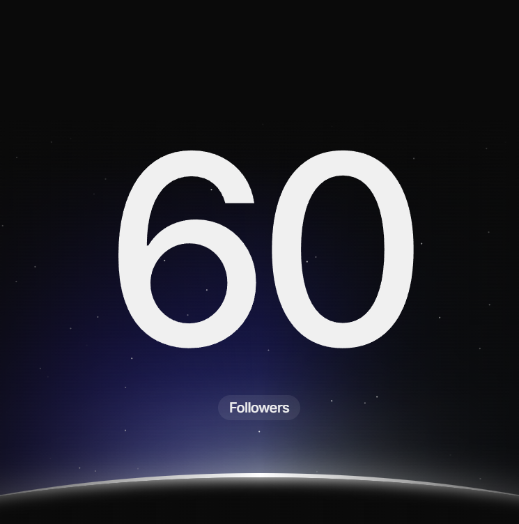 AmarKZR's tweet image. Just hit 60 followers 🥳
We are growing everyday and i appreciate every single one of you and if anyone is interested there's a giveaway currently on my page 🙌