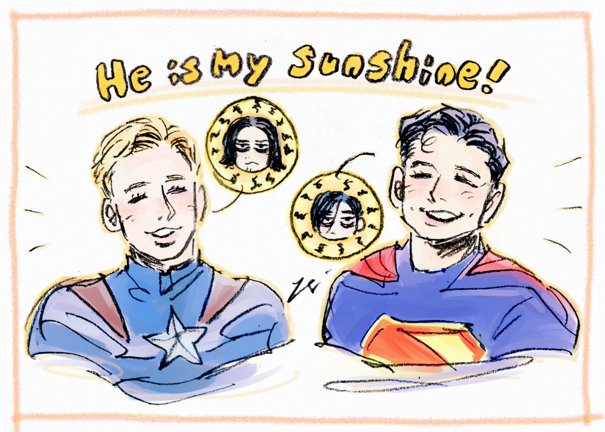 thanksushi's tweet image. Of course he is โ๏ธ
#Stucky #SuperBat