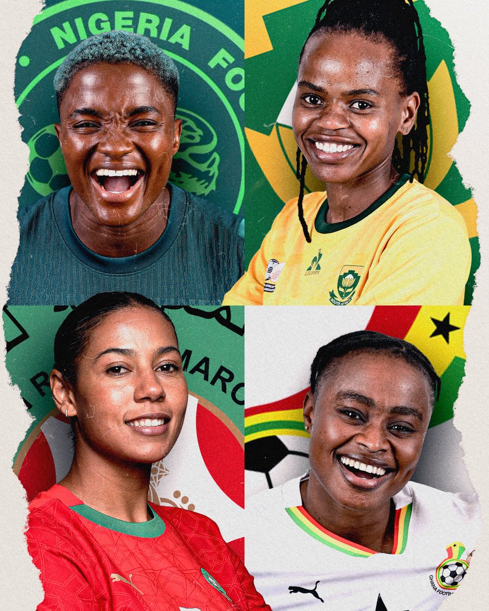 Africa's elite. The final four. 🌍🏆