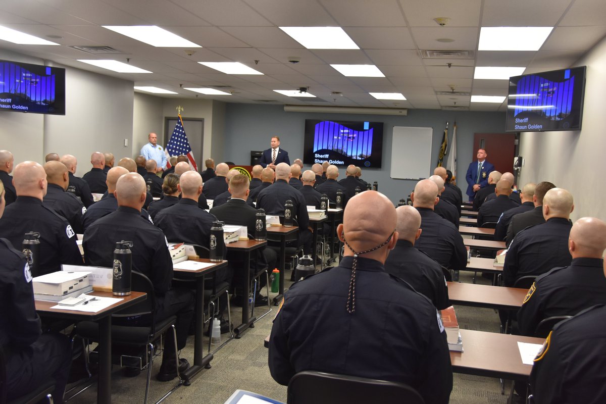 MonmouthSheriff's tweet image. .@SheriffGolden welcomes 62 recruits to the Mon Co Police Acad as they begin to prepare for a career in law enforcement.These future officers will undergo 22 weeks of training which will enable them to serve&protect w integrity, honor&commitment.
MCSO wishes all the best of luck.