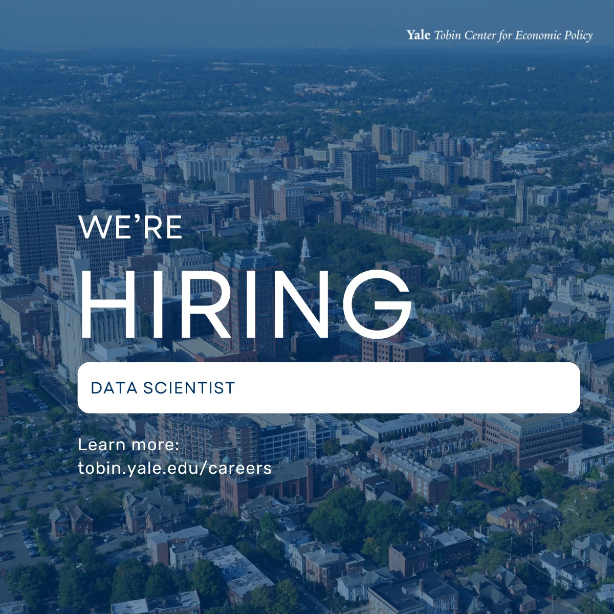 YaleTobinCenter's tweet image. Yale School of Public Health (@YaleSPH) is hiring a Data Scientist (DS) to support policy-relevant, data-driven research.
Embedded in Connecticut’s Department of Social Services, the DS will apply empirical methods to improve public programs.
Apply: tobin.yale.edu/opportunities/…