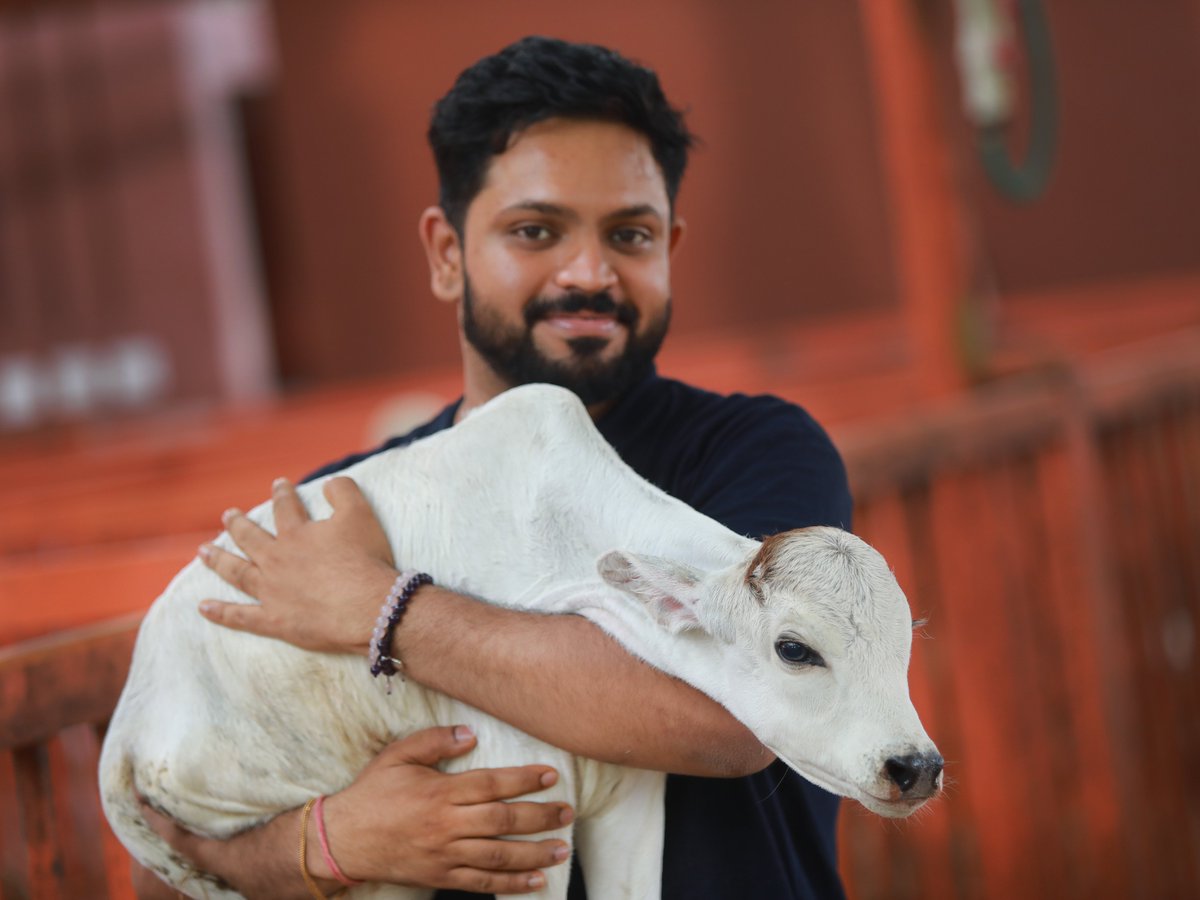 Ashwinsampathk's tweet image. He was just a baby… marked for slaughter before he even learned to run.
When I lifted him, he didn’t know what safety meant — but he let me hold him anyway. Maybe he felt something shift. I know I did.
This isn’t just rescue. It’s a second chance — for him, to live… and for…