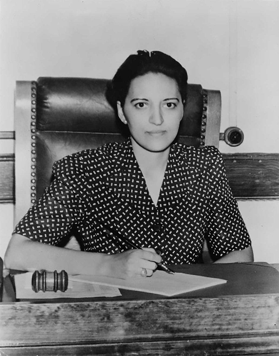 OTD in 1939, Jane Bolin became the 1st black female judge in the US. She said this about women’s rights: “Those gains we have made were never graciously and generously granted. We have to fight every inch of the way — in the face of sometimes insufferable humiliations.” #WeTheMen